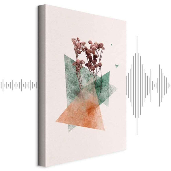 Quadro - Modernist Flower (1 Part) Vertical
