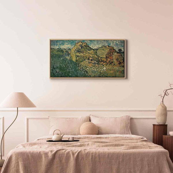 Quadro - Vincent Van Gogh – Field with Wheat Stacks