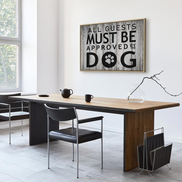 Quadro - All Guests Must Be Approved by the Dog (1 Part) Wide
