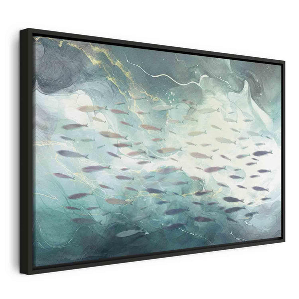 Quadro - School of small fish