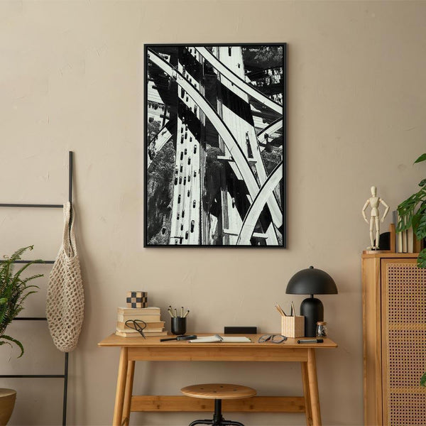 Quadro - City Geometry (1 Part) Vertical