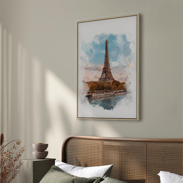 Quadro - Paris View (1 Part) Vertical
