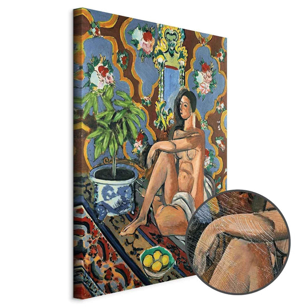 Quadro - Henri Matisse – Decorative Figure on Ornamental Ground