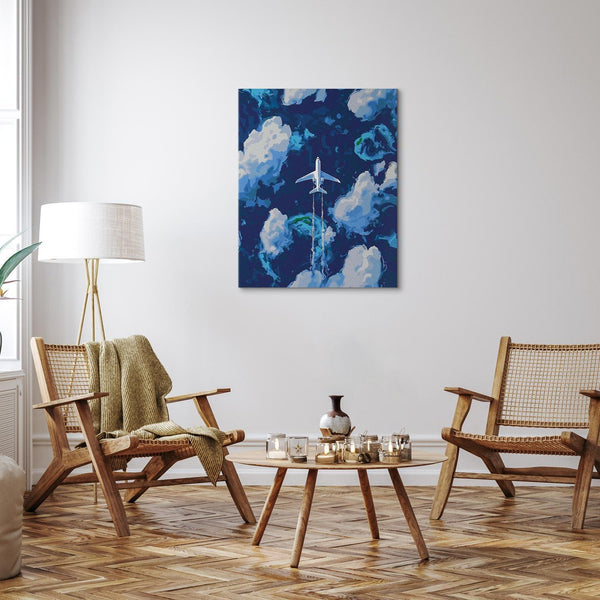 Quadro fai da te - Flight into the unknown