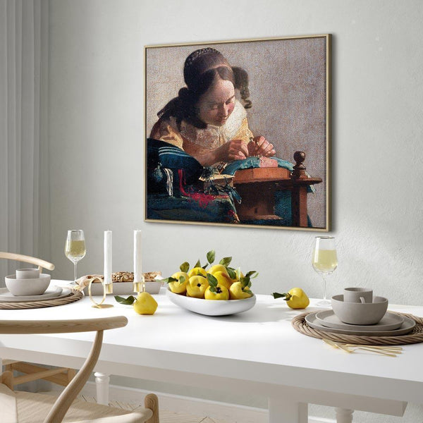 Quadro - Jan Vermeer – The Lacemaker