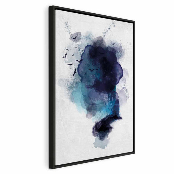 Quadro - Blue Memory (1 Part) Vertical
