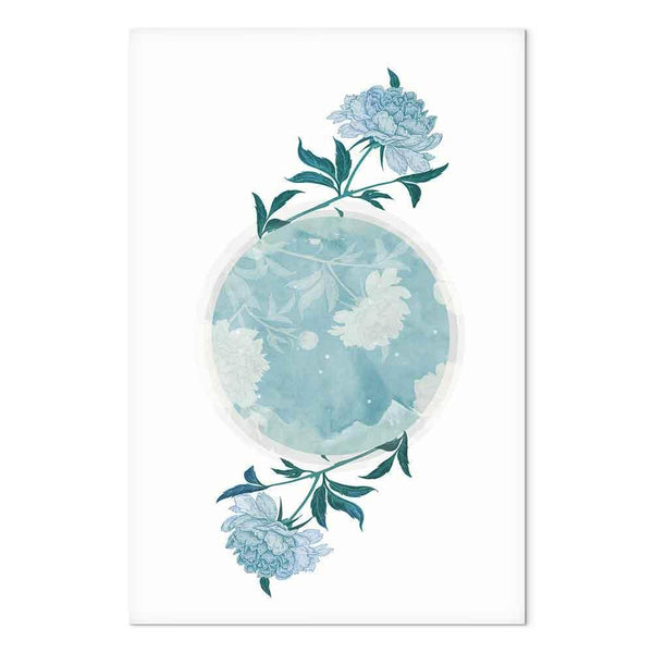 Quadro - Floral Planet (1 Part) Vertical