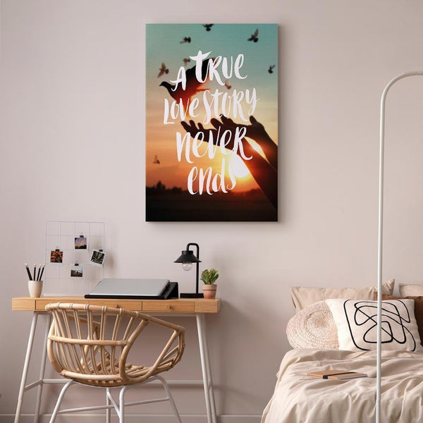 Quadro - A True Love Story Never Ends (1 Part) Vertical