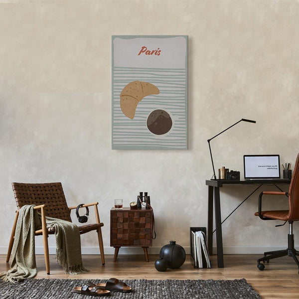 Quadro - Parisian Breakfast (1 Part) Vertical