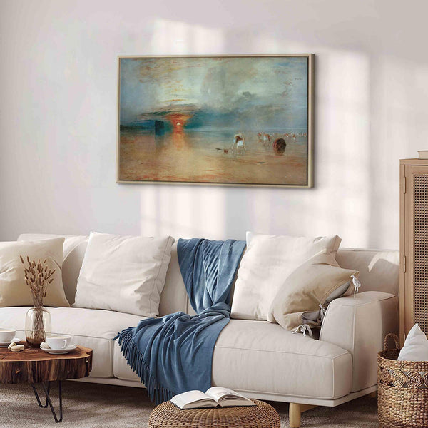 Quadro - William Turner – Calais Sands at Low Water