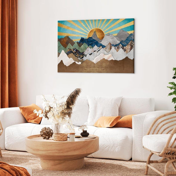 Quadro - Morning in the Mountains (1 Part) Wide