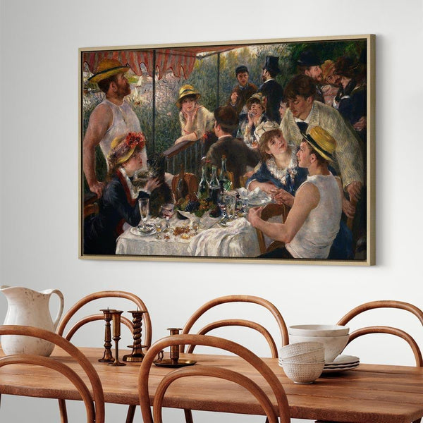 Quadro - Pierre-Auguste Renoir – Luncheon of the Boating Party