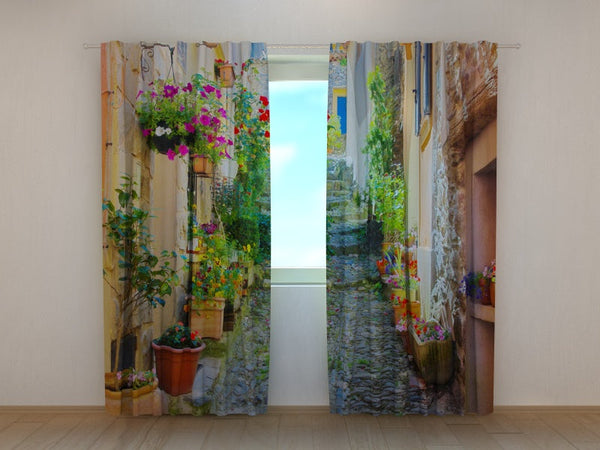 Foto Tende Vicolo con Fiori