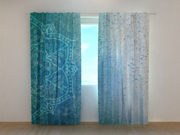 Foto Tende Mandala Blu