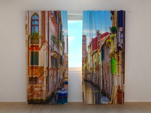 Foto Tende con Stampa Canale di Venezia