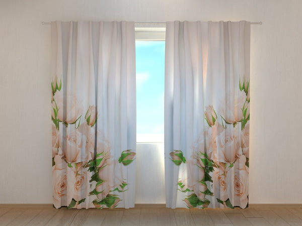 Foto Tende Rose Color Crema