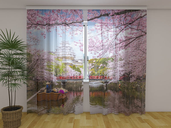 Foto Tende Primavera nel Castello Giapponese di Himeji