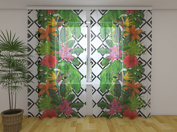 Foto Tende Piante Tropicali e Rombi