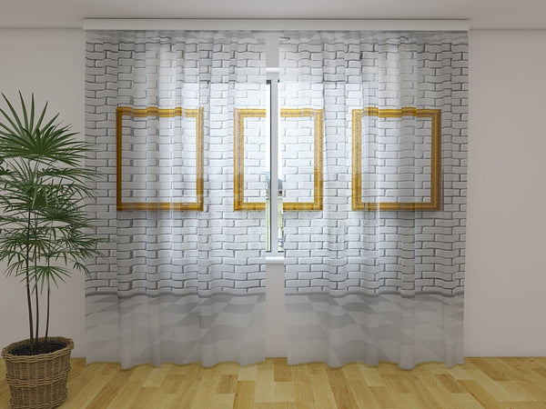 Foto Tende Muro Bianco