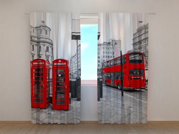Foto Tende con Stampa Bus a Londra