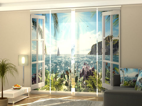 Tende a pannello Finestre - Archi - Colonne