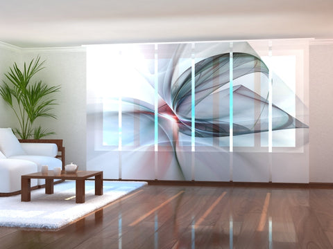 Set di 6 tende a pannello - Astratte