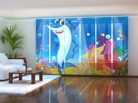 Set di 6 tende a pannello - Per bambini