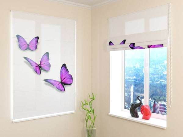 Tenda a Pacchetto Farfalle Viola