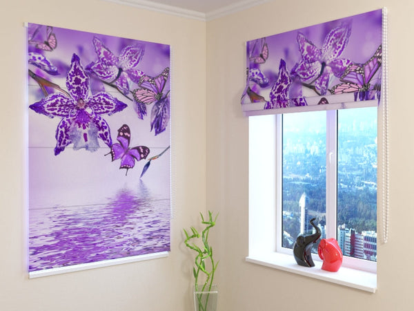 Tenda a Pacchetto Orchidea Viola