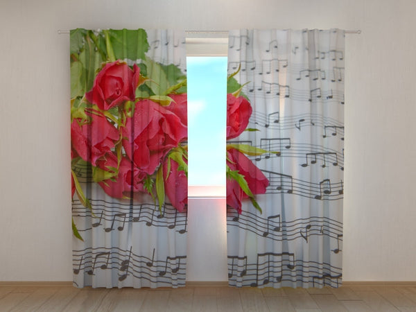 Foto Tende Rose e Note
