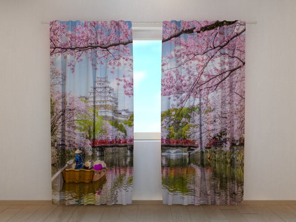 Foto Tende Primavera nel Castello Giapponese di Himeji