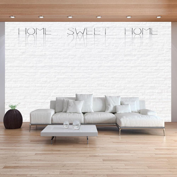 Carta da parati con scritte - Home, sweet home - wall