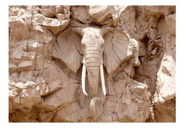 Fotomurale - Elephant Carving (South Africa)