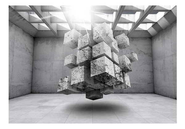 Carta da parati 3D - Concrete Prison