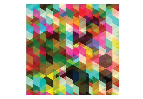 Carta da parati geometrica - Colourful Geometry