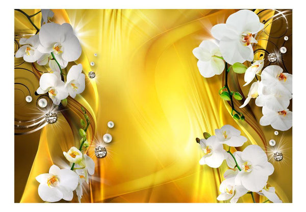 Carta da parati - Orchid in Gold