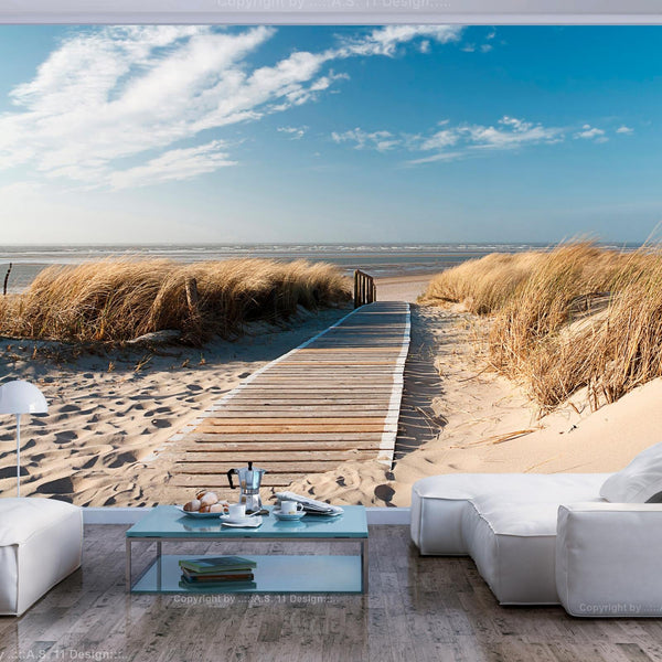 Carta da parati - Spiaggia del Mare del Nord, Langeoog