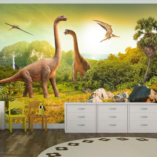 Carta da parati per bambini - Dinosauri