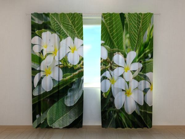 Foto Tende con Stampa Arbusto Tropicale