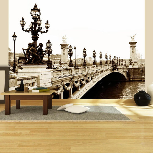 Carta da parati - Il ponte di Alessandro III, Parigi