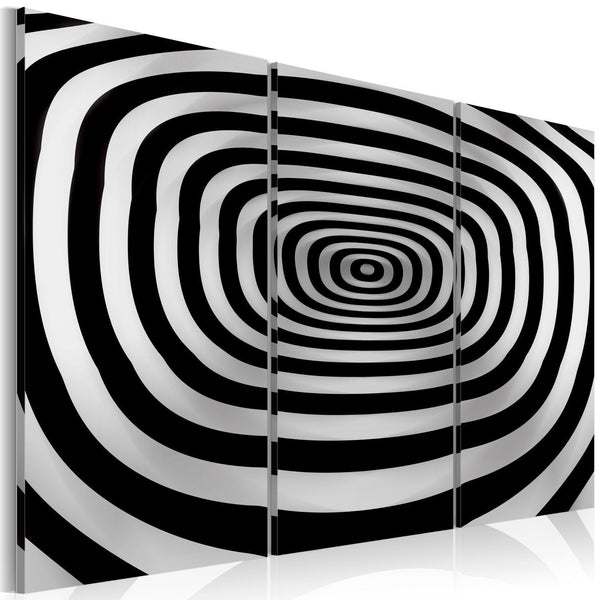 Quadro su tela - op art - profondo