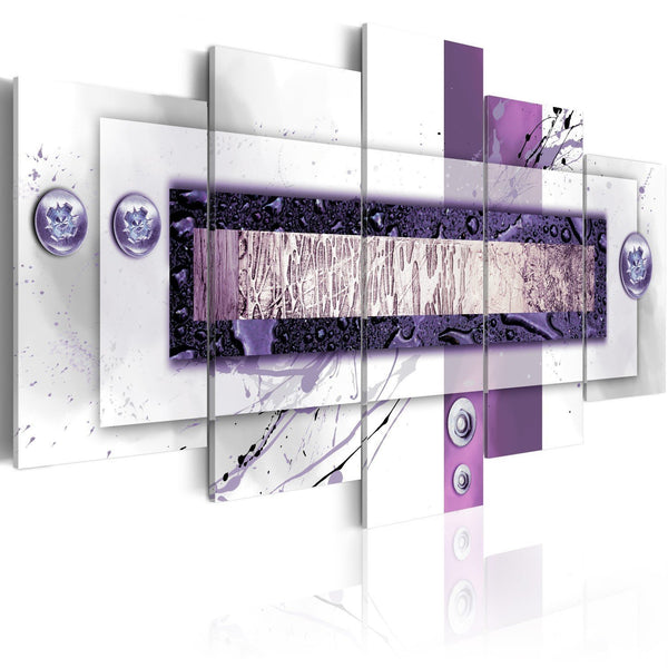 Quadro su tela - Ecquilibrio del viola