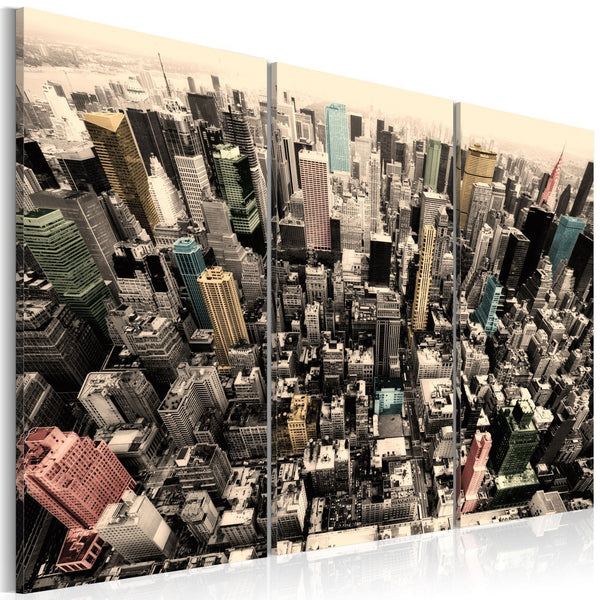Quadro su tela - Gli edifici piu' alti di New York
