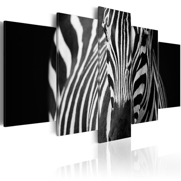 Quadro su tela - Sguardo di zebra