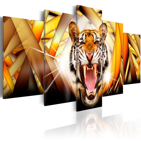Quadro su tela - Energy of Tiger