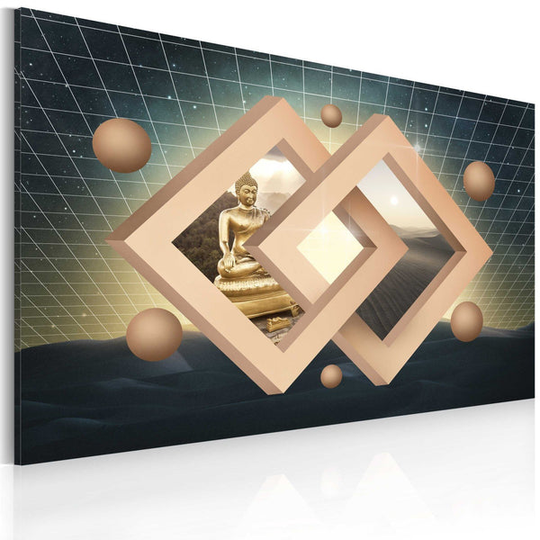 Quadro su tela - Buddha (astratto)