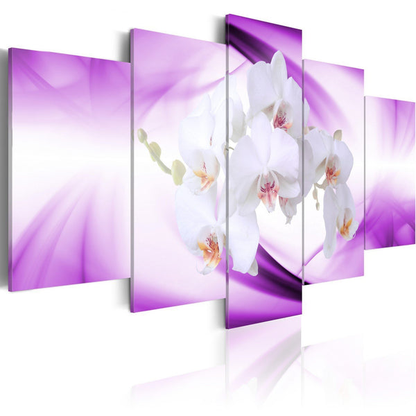 Quadro su tela - Pianta meravigliosa: orchidea