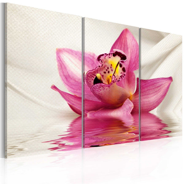Quadro su tela - Unusual orchid - triptych