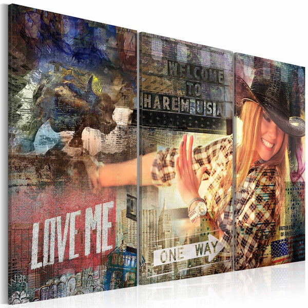 Quadro su tela - Wild wild love