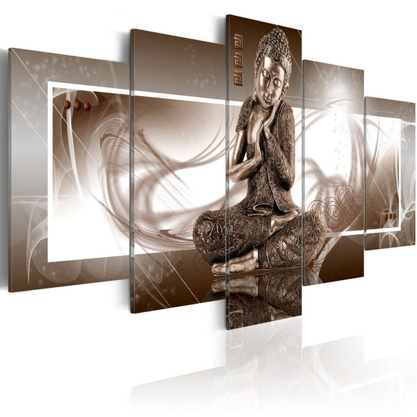 Quadro su tela - Buddha in meditazione